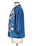 Misslook Blue 3/4 Sleeve Blouse Size L - photo 5