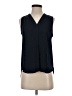 Vince Camuto 100% Polyester Blue Sleeveless Blouse Size XS - photo 1