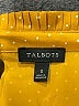 Talbots 100% Rayon Polka Dots Yellow Long Sleeve Blouse Size S - photo 7