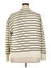 Maurices Stripes Ivory Pullover Sweater Size XXL - photo 2