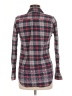 Roberta Roller Rabbit 100% Cotton Plaid Red Long Sleeve Button-Down Shirt Size XS - photo 2