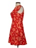 19 Cooper 100% Polyester Red Cocktail Dress Size S - photo 5