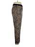 Zara Basic Animal Print Brown Casual Pants Size XL - photo 4