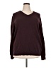 SONOMA life + style 100% Cotton Burgundy Pullover Sweater Size XXL - photo 1