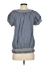 Tommy Hilfiger Blue Short Sleeve Blouse Size S - photo 2