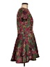 Unbranded Paisley Burgundy Cocktail Dress Size M (estimated) - photo 4