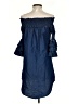 Eighty Eight Blue Casual Dress Size S - photo 2