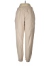 Hours Solid Tan Casual Pants Size L - photo 1