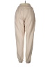 Hours Solid Tan Casual Pants Size L - photo 2
