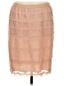BCBGMAXAZRIA 100% Nylon Tan Formal Skirt Size M - photo 1