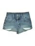 Wallflower Blue Denim Shorts Size 5 - photo 1