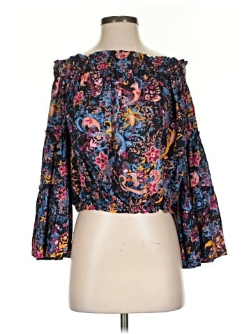Free People 3/4 Sleeve Blouse (view 1)