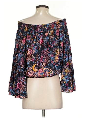 Free People 3/4 Sleeve Blouse (view 2)