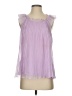 Willi Smith 100% Polyester Purple Sleeveless Blouse Size S - photo 1