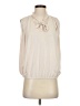 Free People Ivory Sleeveless Blouse Size XS - photo 1