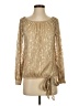 Vince Camuto Gold Long Sleeve Blouse Size XS - photo 1