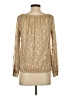 Vince Camuto Gold Long Sleeve Blouse Size XS - photo 2