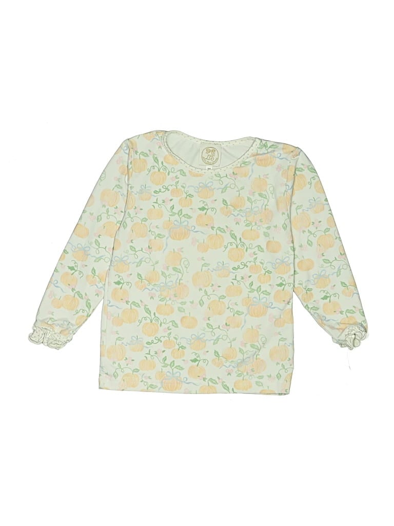Pre-owned Assorted Brands Kids' Long Sleeve T-shirt In Orange