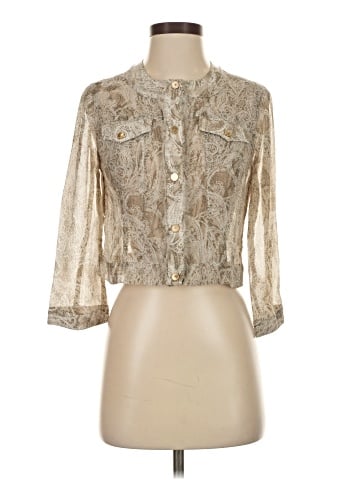 Black Label by Chico's 3/4 Sleeve Blouse (view 1)