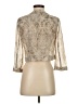 Black Label by Chico's 100% Polyester Gold 3/4 Sleeve Blouse Size XS (00) - photo 2