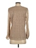 Nine West Tan Long Sleeve Blouse Size S - photo 2