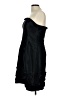 Max and Cleo Solid Black Cocktail Dress Size 12 - photo 5