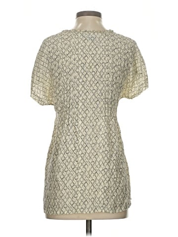 Dil Short Sleeve Silk Top (view 2)