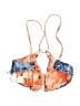 Lucky Brand Tie-dye Blue Swimsuit Top Size S - photo 2