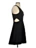 Express Solid Black Cocktail Dress Size 4 - photo 4
