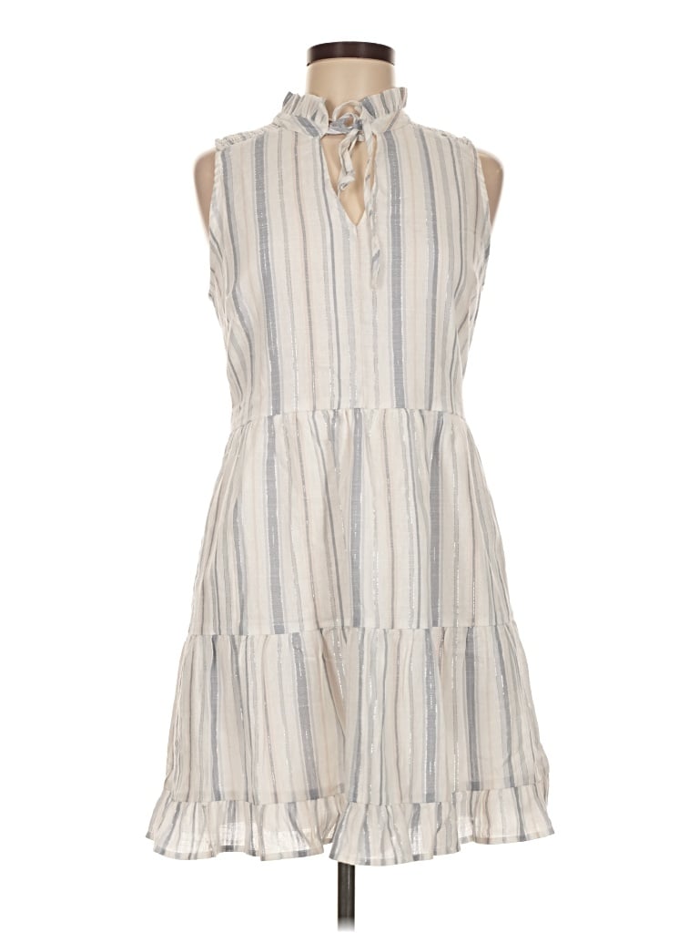 Pre-owned Fab'rik Casual Dress In White