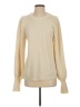 Jodifl 100% Acrylic Solid Ivory Turtleneck Sweater Size S - photo 1