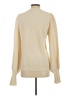 Jodifl 100% Acrylic Solid Ivory Turtleneck Sweater Size S - photo 2