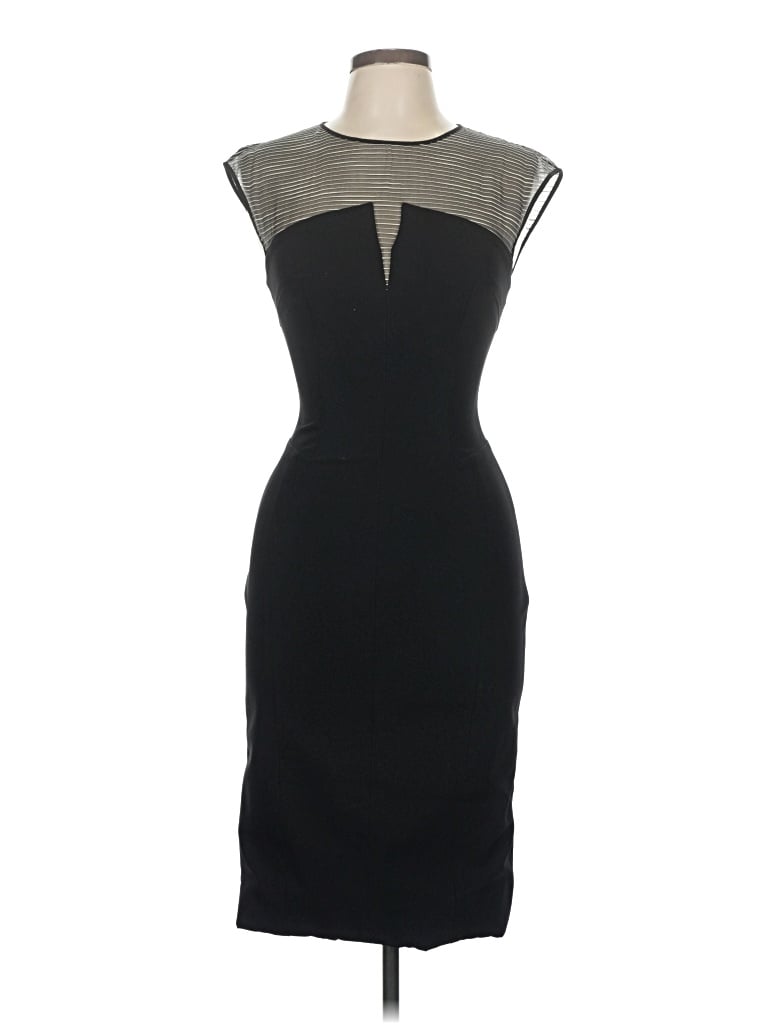 Pre-owned Karen Millen Cocktail Dress In Black