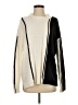 CAbi Color Block Ivory Pullover Sweater Size S - photo 1