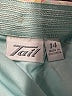 Tail Chevron-herringbone Ivory Blue Casual Skirt Size 14 - photo 3