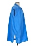 J.Crew Solid Blue Casual Dress Size M - photo 4