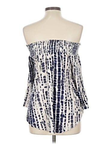 About A Girl 3/4 Sleeve Blouse (view 2)