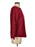 Karen Scott 100% Cotton Red Pullover Sweater Size S - photo 4
