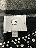 Liv Milano Stars Black Pullover Sweater Size S - photo 7