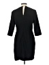 Warehouse 100% Polyester Solid Black Cocktail Dress Size 12 - photo 2