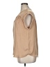 Maison d' Amelie Tan Sleeveless Blouse Size XL - photo 5