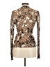 Nic + Zoe Brown Long Sleeve Blouse Size XS - photo 2