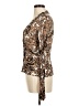 Nic + Zoe Brown Long Sleeve Blouse Size XS - photo 5