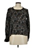 Malvin 100% Viscose Black Long Sleeve Blouse Size EU 40 / US 10 - photo 1
