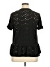 Coin 1804 Stars Black Short Sleeve Top Size XL - photo 2