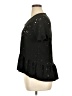 Coin 1804 Stars Black Short Sleeve Top Size XL - photo 5