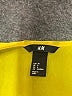 H&M 100% Polyester Yellow Short Sleeve Top Size 6 - photo 7