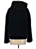 MNG Black Blue Faux Fur Jacket Size S - photo 2