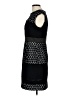 Studio One 100% Polyester Graphic Black Cocktail Dress Size 10 - photo 5