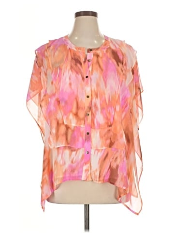 JLo by Jennifer Lopez 3/4 Sleeve Blouse (view 1)
